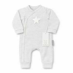 Pijama Cruzada en Algodón a Rayas para (Niño)