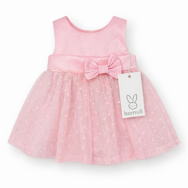 Vestido en Organza de Lunares