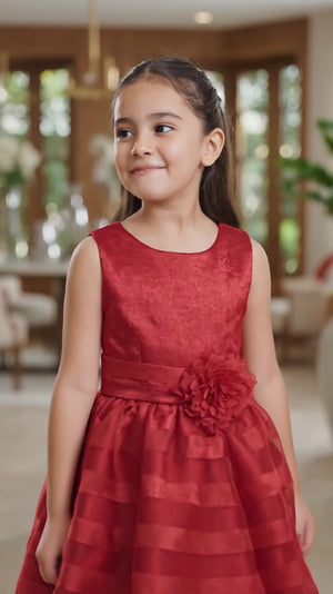 Vestido para Fiesta en Organza